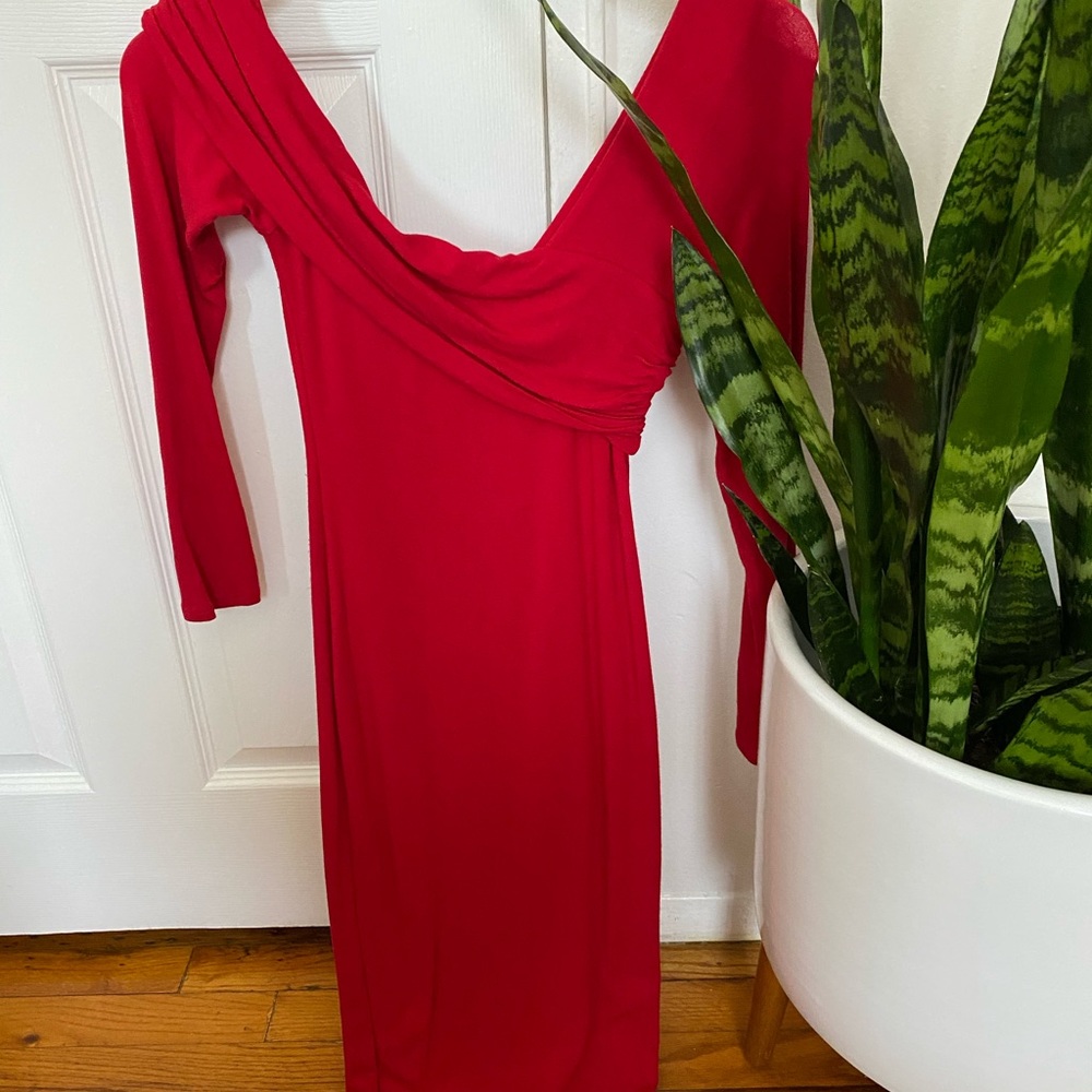 NAKED WARDROBE RED DRESS⚡️